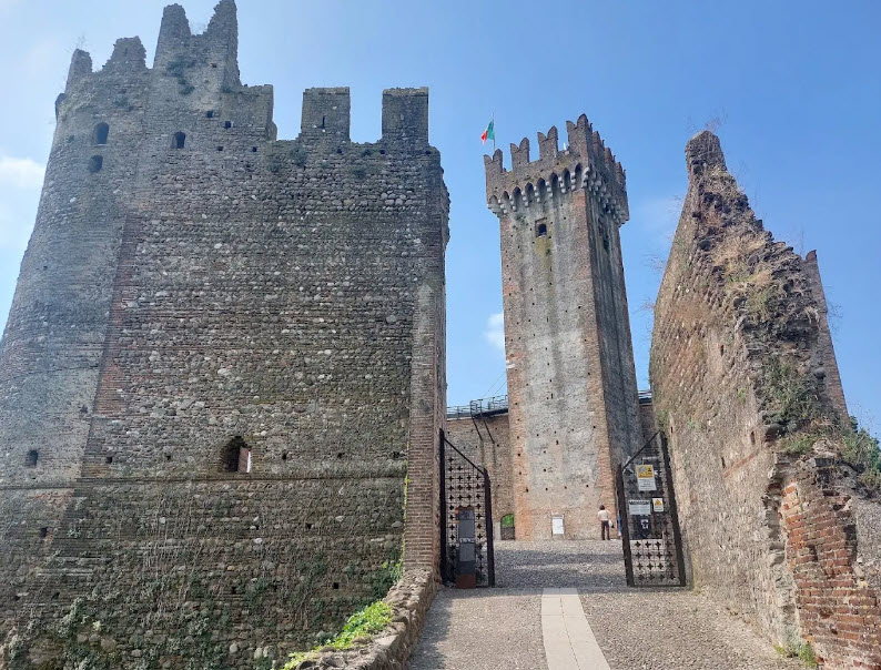 Castello Scaligero di Valeggio Sul Mincio, Italy